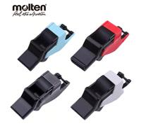 1 pezzo Fischietto ufficiale Molten RA0110 per arbitri, fischietto nitido per basket con cordino, design a presa facile, adatto per uso al chiuso/all'aperto, fischietto professionale per allenamento d