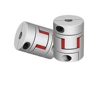 1 pezzo flessibile plum clamp accoppiatore D45L66, formato albero CNC Jaw, 8 mm - 25 mm D45 L66 (16 x 22 mm)