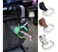 1 pezzo Gancio multifunzione per passeggino, gancio universale per appendere il passeggino, facile da installare, da montare a parete, adatto per passeggino e accessori, gancio pratico Bianco,nero,mar