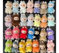 1 pezzo Generazione Macaron 1/2/3/4 per Labubu Bambola Carina Blind Box, un regalo compatibile con Labubu e una confezione regalo per bambola giovane raffinata, Blind Box con faccia PVC carina (scegli