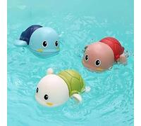 1 Pezzo Giocattolo Blu Per Il Bagno Del Bambino Per Ragazzi E Ragazze, A Forma Di Tartaruga, Adatto Per Il Bagno Dei Bambini, Il Nuoto E Il Gioco In Acqua Tagli UnicaGraficoABS