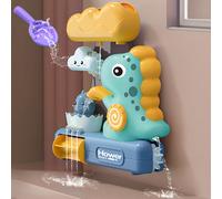 1 pezzo Giocattolo da bagno dinosauro per bambini, giocattolo educativo di fisica semplice e divertente per il bagnetto, adatto per bambini e bambine di età superiore a 18 mesi, giocattolo da bagno am