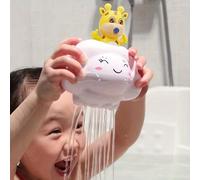 1 pezzo Giocattolo da doccia carino a forma di cervo e nuvola, giocattolo per la testa della doccia per bambini, giocattolo da doccia, giocattolo per piscina, giocattolo da bagno, giocattolo per l'acq