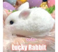 1 pezzo Giocattolo da spremere a forma di coniglio, morbido e carino, giocattolo squishy, giocattolo antistress, adatto per ufficio e viaggi, adatto per bambini, adolescenti e adulti, giocattoli anima