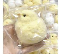 1 pezzo Giocattolo da spremere a forma di pulcino - Giocattolo con texture a lento rimbalzo/Regali per la gli amici degli studenti per Pasqua e feste di compleanno/Divertente e carino per Nat