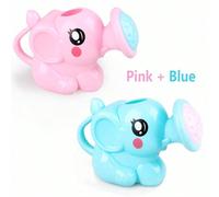 1 pezzo Giocattolo doccia a forma di fiore per il bagnetto del bambino, giocattolo a forma di elefante con pompa dell'acqua per il bagno, giocattolo per il gioco in acqua per bambini piccoli - Giocatt