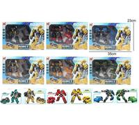 1 Pezzo Giocattolo Robot War Alliance Trasforma Vari Colori
