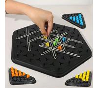 1 pezzo Gioco da tavolo divertente con triangoli, intrattenimento competitivo per il tempo libero in famiglia, utile per l esercizio del pensiero logico, regalo di compleanno o Natale [Accessori, colo