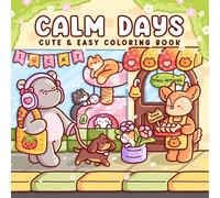1 pezzo Giorni tranquilli: Libro da colorare Coco da 52 pagine per adulti e adolescenti, disegni super carini di spazi accoglienti e hygge per il relax (Libro da colorare Spazi accoglienti). Regali pe
