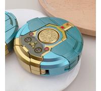 1 pezzo Giroscopio per dita a forma di robot, adatto per adolescenti e adulti, giocattolo antistress sensoriale per ADHD, autismo, regalo di Pasqua, compleanno, premio per la scuola, giocatto