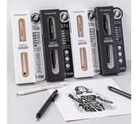 1 pezzo Gomma da cancellare retrattile a forma di penna - Cancellazione precisa senza residui, progettata appositamente per il disegno a matita, fornisce una cancellazione ultra pulita per gli student