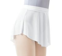 1 pezzo Gonna da balletto per donna adulta, abito da danza, abbigliamento da ballerina, gonna corta da balletto con spacco laterale per ginnastica e allenamento (la taglia è troppo piccola, si consigl