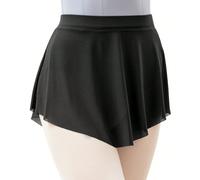 1 pezzo Gonna da balletto per donna adulta, abito da danza, abbigliamento da ballerina, gonna corta da balletto con spacco laterale per ginnastica e allenamento (la taglia è troppo piccola, si consigl