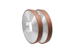 1 pezzo grande 7130 mola diamantata SDC/CBN for rettificatrice di superfici D250/300/350/400 mm, mole in lega di acciaio al tungsteno(SDC350x25x127x10P100)