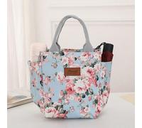 1 pezzo Grande borsa termica isolata per il pranzo, borsa portatile impermeabile per il pranzo, scatola per il pranzo, accessori per il ritorno a scuola, lunch box, articoli essenziali per la casa, bo