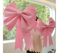1 pezzo Grande fiocco rosa, fiocco rosa fai-da-te, facile da assemblare da soli. C'è un tutorial nell'immagine, adatto per compleanno di principessa, anniversario di matrimonio, festa di compleanno, d