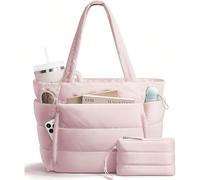 1 pezzo Grande set di borse da donna Argyle 2026 - Organizer multicomparto con portabicchiere e custodia per laptop, adatto per pendolarismo, brevi viaggi, weekend, essenziale per i viaggi primaverili