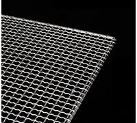1 Pezzo Griglia BBQ Quadrata, Griglia In Rete Acciaio Inox 304, Griglia A Filo, Griglia A Carbone Per Cottura E Forno, 46 Misure(36.5x23.5cm)