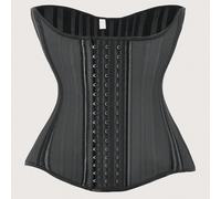 1 pezzo Guaina sportiva in lattice con stecche in acciaio per donne, corsetto in gomma modellante vita per accessori palestra e fitness L,M,S,XL,XS,XXL,XXXLcolla di latice