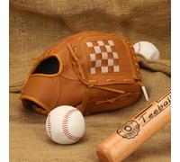 1 Pezzo Guanto Da Baseball In Pvc, Guanto Softball Da Lancio Per Studenti, Guanto Da Allenamento Per La Scuola 12,5 pollici (adulto),11,5 pollici (adolescenti),10,5 pollici (bambini),1 PC-Blu-10,5 pol