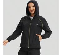 1 pezzo Impermeabile da donna leggero, antivento, con chiusura lampo, giacca a vento con cappuccio e tasche, adatto per attività all'aperto come escursionismo, ciclismo, esercizio fisico L,M,S,XL,XXLG