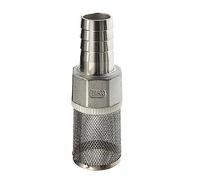 1 pezzo in acciaio inossidabile, tubo di irrigazione da giardino, pompa for autolavaggio, filtro in acciaio inossidabile, filtro for acqua a rete(1 1/4)