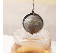 1 pezzo Infusore per tè in acciaio inossidabile 304 con filtro e sfera per condimenti, per preparare il tè, adatto anche per tornare a scuola Tagli UnicaAcciaio inossidabile