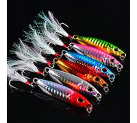 1 Pezzo Jig Laser 10g/15g/20g/30g/40g/50g Duo In Metallo Giapponese Esca Da Pesca Slow Jig Piombo Artificiale Esca Da Pesca Per Il Jigging 10 g,15 g,20 g,30 g,40 g,50 gLega di ferro