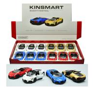 1 PEZZO Kinsmart BUGATTI MISTRAL COL.ASS. cm 12 1:36 5460D