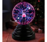 1 pezzo Lampada a palla di plasma, alimentata a USB/batteria, luce a induzione elettrostatica, luce LED, adatta come regalo creativo per feste di Capodanno, Natale, San Valentino e altre festività, ag