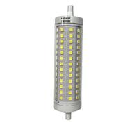 LEDLUX Lampadina Led R7S 118mm, 15W=180W 1800lm, Diametro 28mm, Angolo Luce 360° (1, Bianco Freddo 6000K)