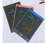 1 Pezzo Lavagna Digitale LCD da 12/8.5 pollici, Tavoletta da disegno, Strumento di pittura magico in bianco e nero, Tavoletta da disegno cancellabile e colorata, Giocattolo educativo per bambini, Gioc