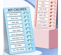 1 pezzo/Lavagna per elenco delle cose da fare, rimovibile e ripetibile, lavagna portatile per compiti, lavagna per messaggi fai-da-te, promemoria per la pianificazione familiare e di viaggio, piano di