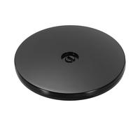 1 Pezzo Lazy Susan in Acrilico, Vassoio Girevole con Cuscinetti a Sfera 6", Nero