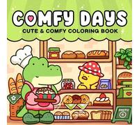 1 pezzo Libro da colorare a tema cacao, adatto per adulti e bambini, con disegni audaci e semplici, design grande e chiaro, ideale per il relax. Può essere usato come regalo per Natale, Ognissanti, co