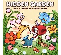 1 pezzo Libro da colorare comodo per bambini con graffiti e creature adorabili, giocattolo Montessori per disegnare, regalo creativo. Facile da colorare con linee. Libri da colorare con piante. Regali