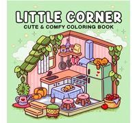 1 pezzo Libro da colorare "Little Corner: Coco" di 42 pagine per adulti e adolescenti, con disegni super carini di spazi accoglienti e hygge per il relax (Cozy Spaces Coloring). I libri da colorare ai