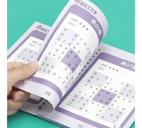 1 pezzo Libro di puzzle di Sudoku - Griglie da 4x4, 6x6 e 9x9 impegnative per stimolazione mentale, allenamento cerebrale ed esercizio labirintico - Perfetto per adulti e anziani (alcune parti vengono