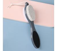 1 pezzo Lima per piedi Rimuovi calli multiuso 4 in 1 piedi Strumenti per pedicure con piedi scrubber, pomice pietra, piedi Raspa e sabbia carta per casa cura dei piedi, cura dei piedi Strumenti, nero 