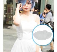 1 pezzo Lolita Sottogonna con volant Abito Sottogonna Sottogonna (Bianco)