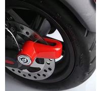 1 pezzo Lucchetto per freno a disco per bicicletta di alta qualità - Antifurto per bicicletta, motocicletta, monopattino elettrico, triciclo con manopola manuale - Struttura in ABS/lega di zinco, lucc