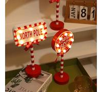 1 pezzo Luce per targa natalizia, Luce notturna a LED per atmosfera natalizia, Varie forme tra cui scegliere, Luce decorativa per le vacanze, Per la decorazione della casa, Decorazione per feste, Deco