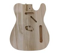 1 pezzo Lucido Corpo Chitarra In Legno Solido Per T-style Chitarra Elettrica Parti Grade Unfinished Body Replacement Wood
