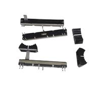 1 pezzo lungo 60 mm mixer nero potenziometro a scorrimento dritto fader A20K A203 stereo doppio fader 20KA / può sostituire il fader