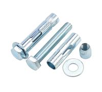 1 pezzo M6,5 M8 M10 M12 M16 in acciaio al carbonio con esagono esterno, vite di espansione interna, bullone esagonale a tensione integrata, ancoraggio for calcestruzzo(M10x55mm)