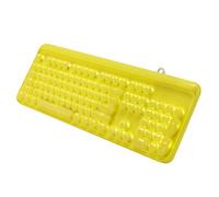 1 Pezzo Macchina da scrivere Stile Meccanica Gaming Tastiera Vero RGB Retroilluminato Retro Steam Punk Vintage Rotondo Keycaps