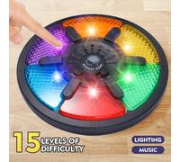 1 pezzo Macchina interattiva per giochi di memoria: tabellone luminoso a LED con effetti sonori, per esercitare la coordinazione mano-cervello - Console per videogiochi elettronica, alimentata da 3 ba