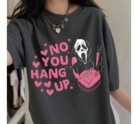 1 pezzo Maglietta a maniche corte con stampa divertente e scura, morbida e delicata sulla pelle, moda estiva, design esclusivo a contrasto di film, carino 6Y,7Y,8Y,9Y,10Y,4Y,5Y,14Y,11Y,12Y,13Y,16Y,15Y