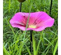 1 pezzo Mangiatoia per uccelli in metallo con motivo floreale, mangiatoia in ghisa resistente alla ruggine, mini mangiatoia per uccelli smontabile, adatta per giardino, prato, patio, forniture per il 