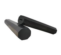 1 pezzo manico per coltello ottagonale fai da te in stile giapponese cucina da chef manico per coltello in legno manico per coltello crudo per pesce (4.0MMX12MMX135MM)